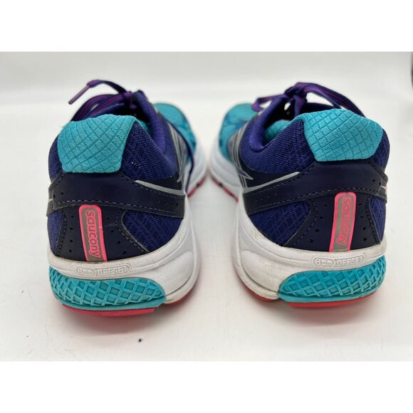 Saucony Women's Ride 9 Athletic Running Sneakers Gym Size 10.5 Multicolor - Picture 10 of 12